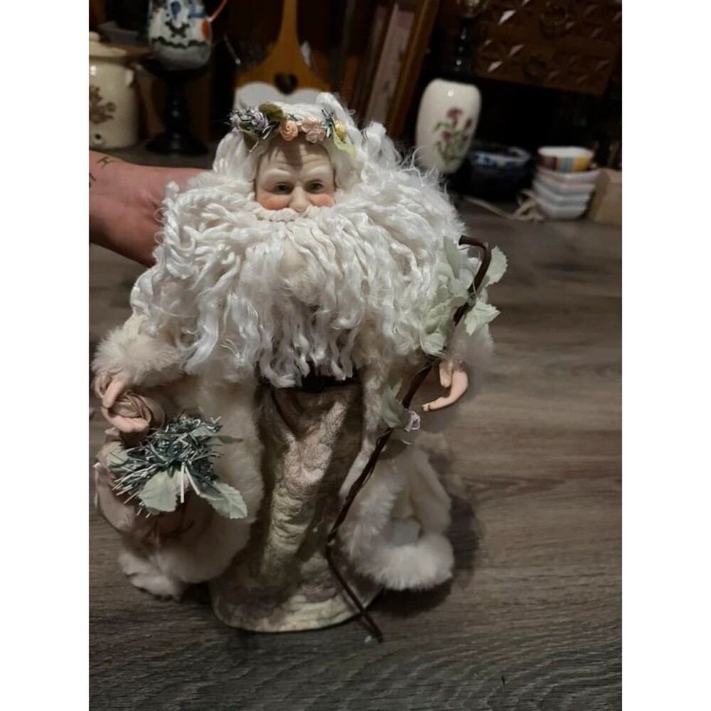 Beautiful vintage-style Santa doll